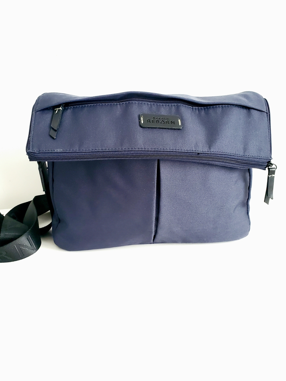 Bugatti Navy Blue Crossbody Messenger Bag